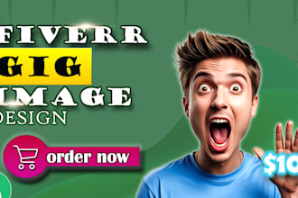 design a catshy fiverr gig image thumbnail in 24 hours