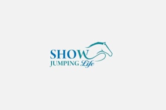 design unique equestrian magazine logo