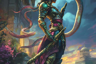 create a fantastical figure for dnd or something comparable