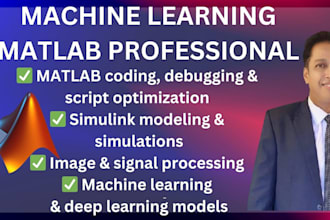 do matlab programming, matlab simulink and data science projects