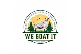 design captivating goat small family farm logo