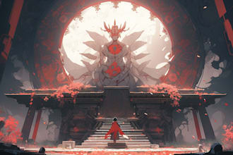 make futuristic, cyberpunk, fantasy art in any style for you