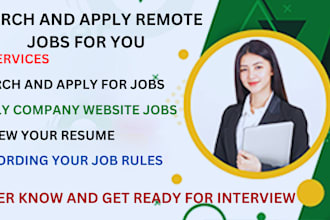 search remote jobs and applied for you