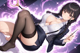 generate high quality anime characters with ai sfw or nsfw