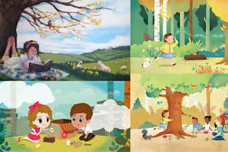 be your kids storybook, vector illustrator, illustrator ebook