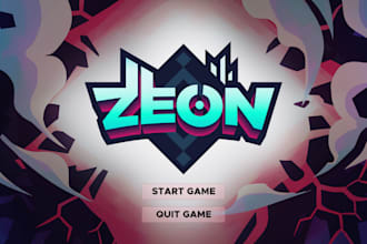 do game background level illustrations for your game
