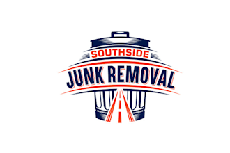 make elegant inventive junk removal logo for south atlanta