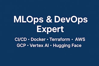 build mlops and devops pipelines on AWS, gcp azure with iac