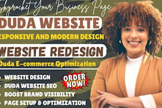 build duda website design duda website redesign duda landing page design