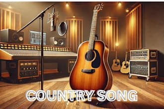 sing love song custom country americana male vocalist