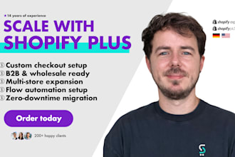 help you upgrade to shopify plus