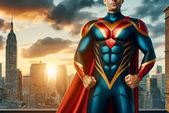 illustrate comic book covers, pages, pinups, superheroes