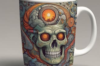 do wrap mug and star bucks cold cup design for