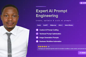 create expert ai prompts engineering for chatgpt claude gemini and llms