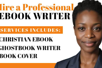 christian book ghostwriter, ebook writer, amazon kindle book, design book cover
