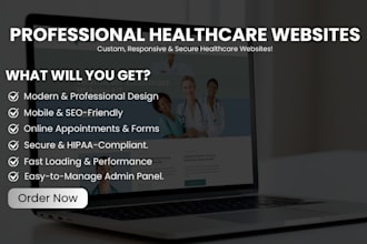 develop website for your healthcare industry