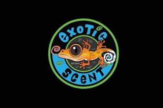 design creative beautiful exotic scent logo