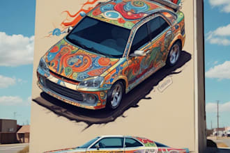 design vehicle wrap for your car motorcycle truck sport