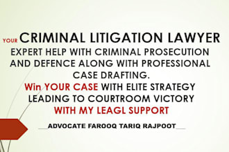 be your online criminal lawyer and adviser