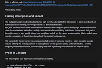 audit smart contract for your project