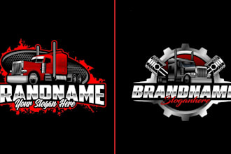 do transport logistic and trucking logo within 24 hours and or any graphic