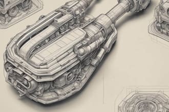 do product illustrations and line art manual instructions