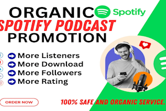 do viral organic spotify music podcast promotion playlist curator marketing
