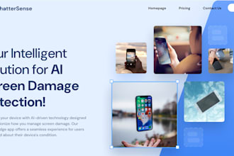 develop an intelligent solution for ai screen damage detection