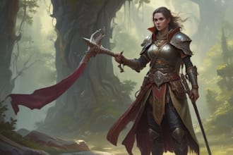 draw dnd character art and dnd character art
