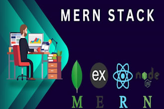 build a professional mern stack website with react, node, mongodb