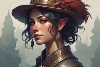 do dnd character art and dnd character art