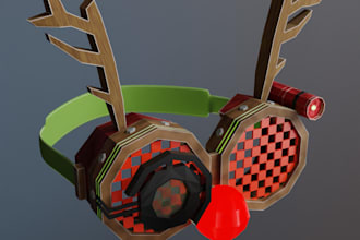 design a custom 3d game asset