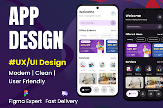 design user friendly UI UX for mobile