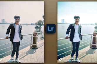 create a lightroom presets for you