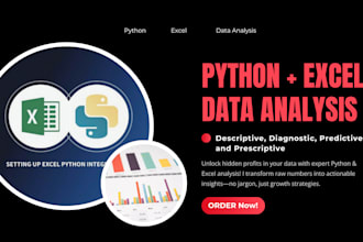 do data analysis and growth insights with python and excel
