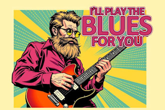 record a professional blues, rock, metal guitar solo