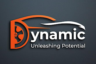 design auto dealership, car detailing, auto repair and automotive car logo