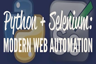 create custom browser automation scripts using python and selenium