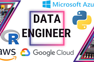 be your data engineer in the cloud, AWS, gcp, or azure