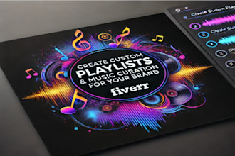 create custom playlists music curation for your brand