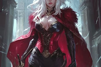 create a character for your role playing, fantasy character