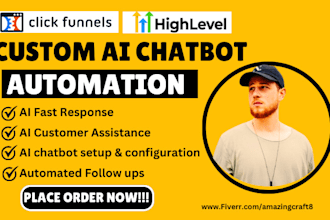 do tidio,manychat,chatfuel ai chatbot, assistance for clickfunnels,gohighlevel