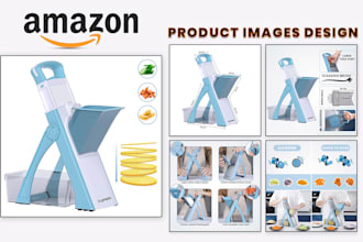 create amazon product listing images, infographic pictures, main photo editing