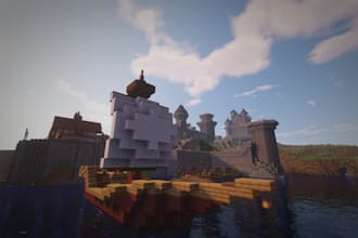 build your medival minecraft structures in java edition