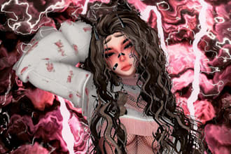 create a 3d vrchat avatar vrc avatar vr character furry avatar anime model