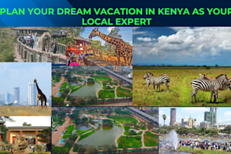 plan your dream vacation in kenya as your local expert