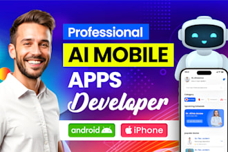 do ai mobile app development, ios app, android app developer using flutter
