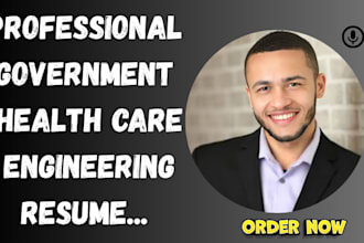 write professional government health care and engineering resumes