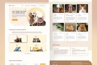 develop dog voice translator app, lost pet assistance, pet care app
