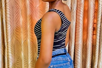 be your female ugc model, runway, lifestyle model for authentic brand content